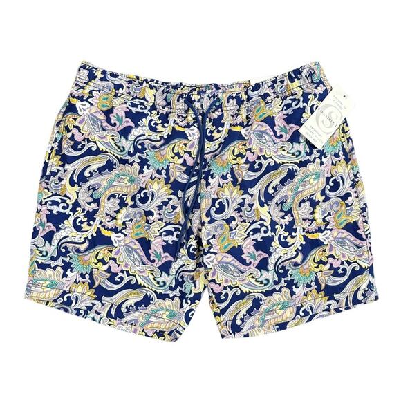 Con.struct Men's Paisley Drawstring Swim Trunks Shorts Size XL - Picture 2 of 9